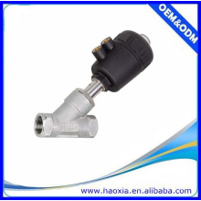 JZF series angle seat valve pneumatic control valve for plastic head